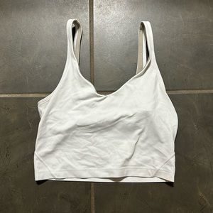 White lululemon align tank
